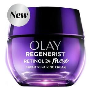 NEW Olay Regenerist Retinol 24 Max Night Cream Peptide Niacinamide Anti Aging